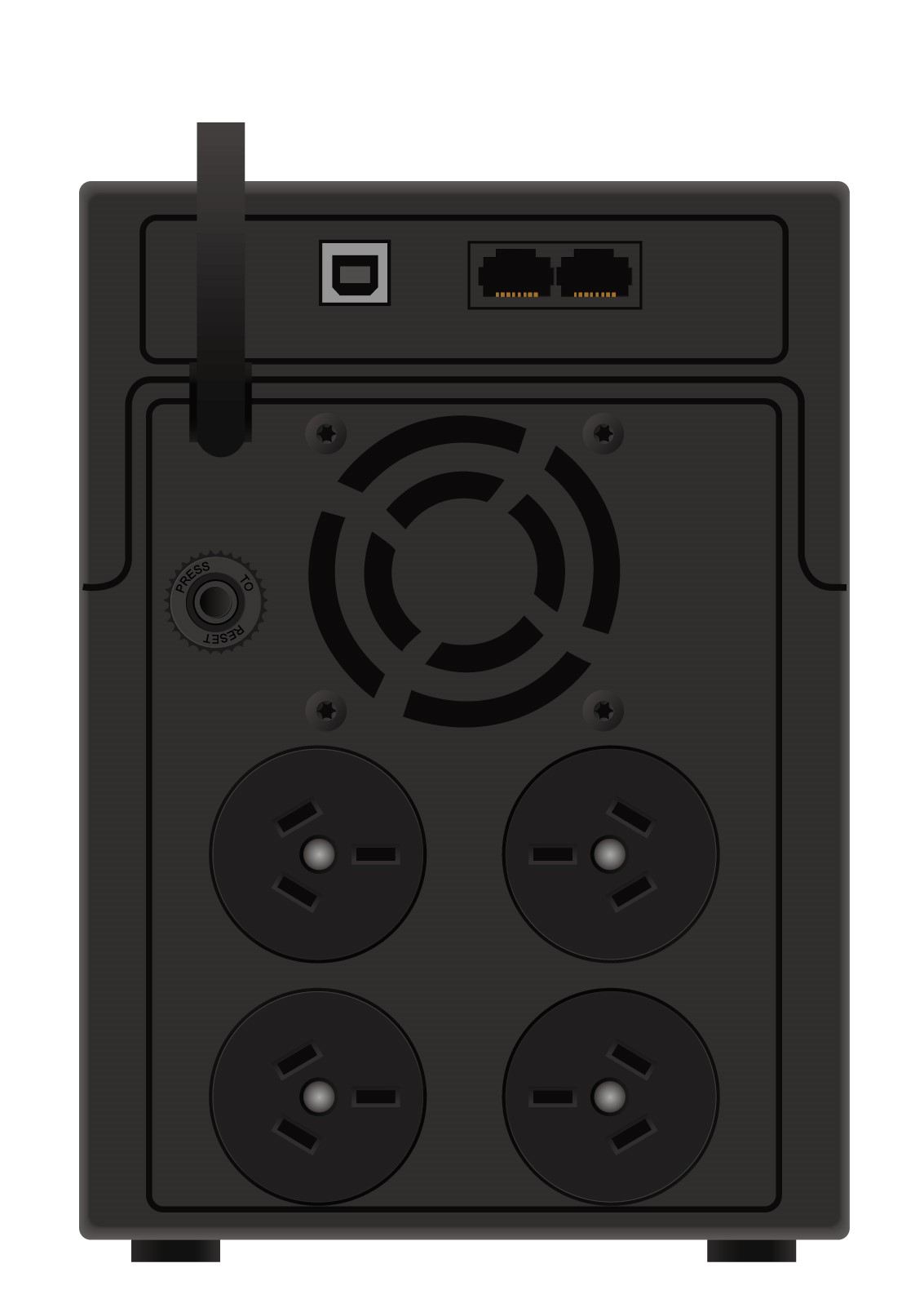 F11-1200 / F11-2200 Back View